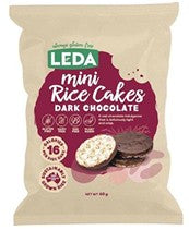 Leda - Mini Rice Cakes Dark Chocolate 60g