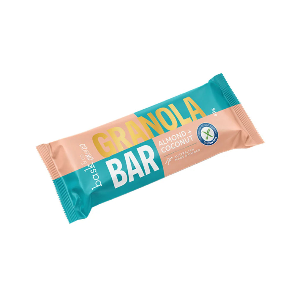 Bask and Co - Almond & Coconut Granola Bars 45g