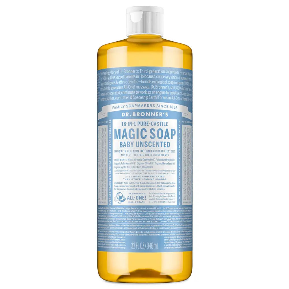 Dr Bronners - Soap Baby Unscented 944ml