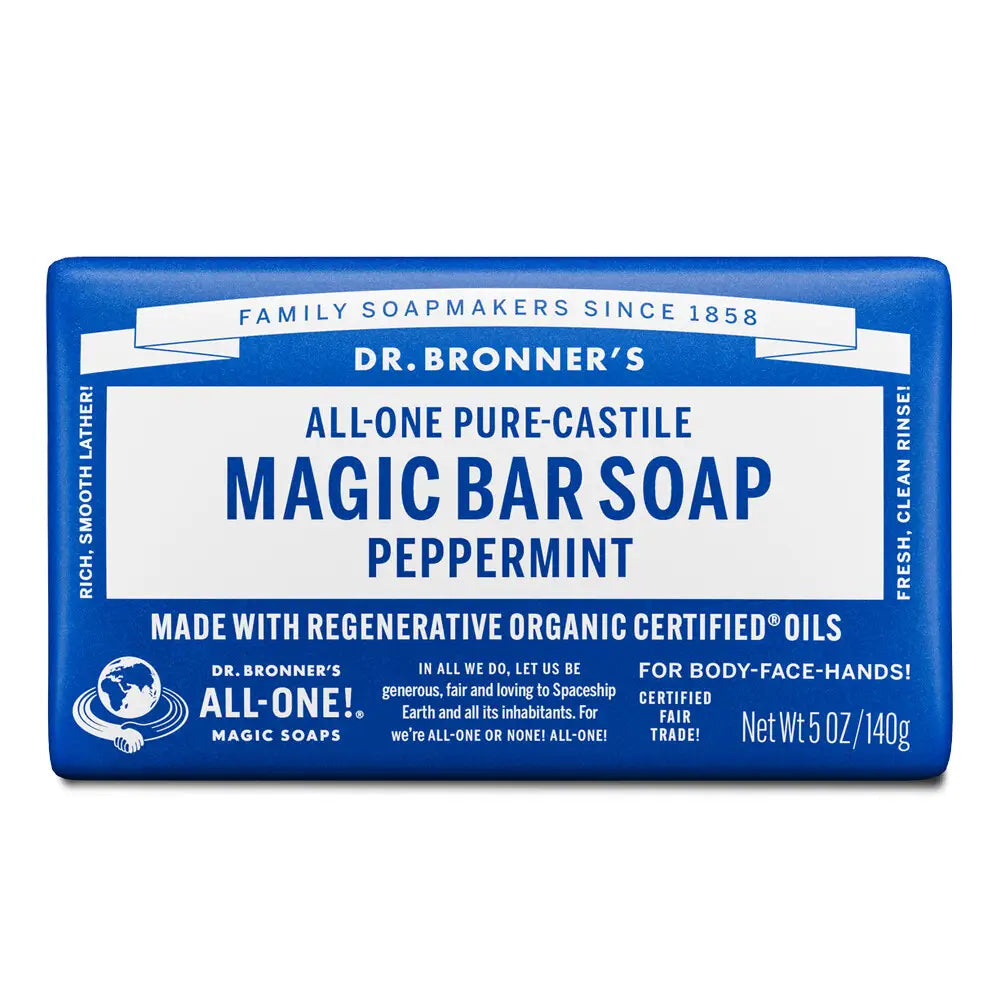 Dr Bronners - Soap Bar Peppermint 140g