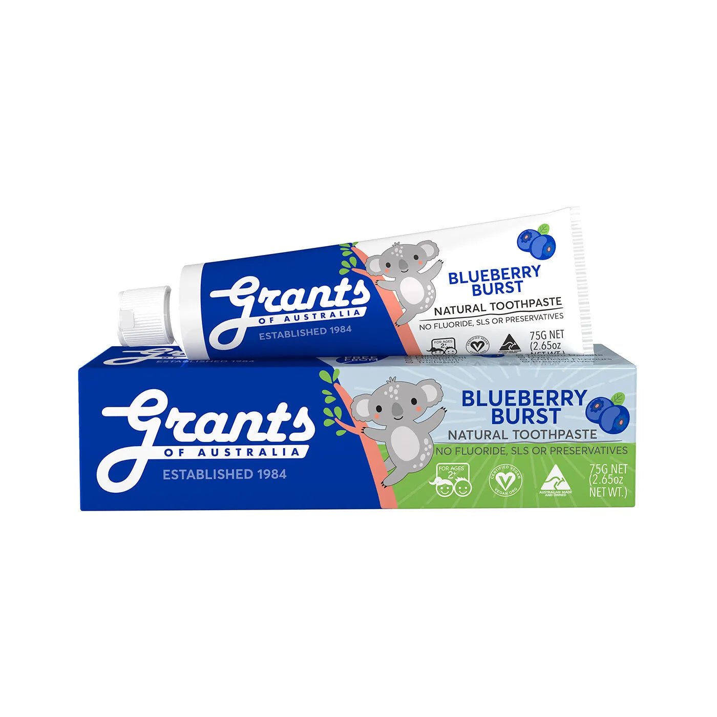 Grant's - Toothpaste Kids Blueberry 75g