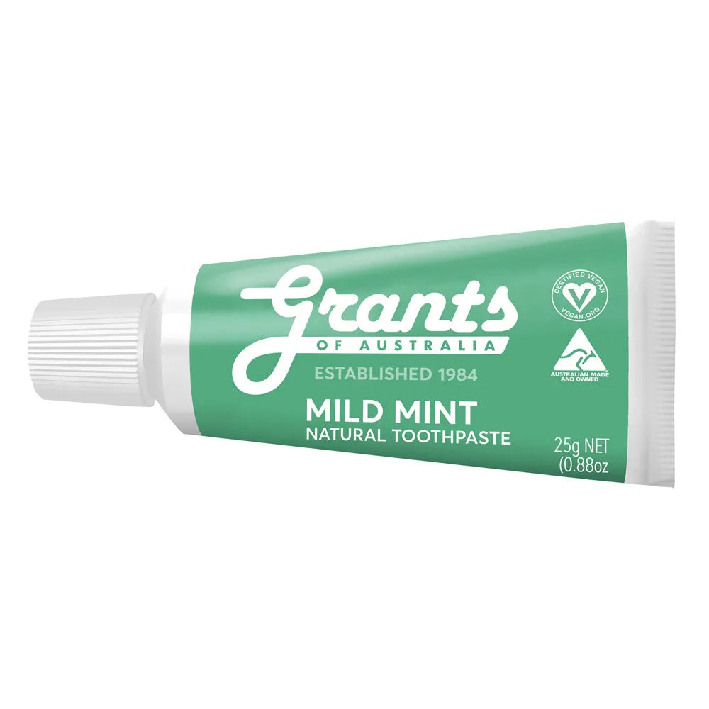Grant's - Toothpaste Mild Mint Travel(no Flouride) 25g