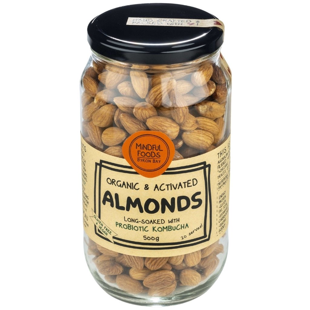 Mindful Foods - Almods Organic & Activated 500g