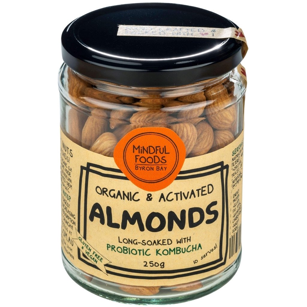 Mindful Foods - Almonds Organic & Activated 250g