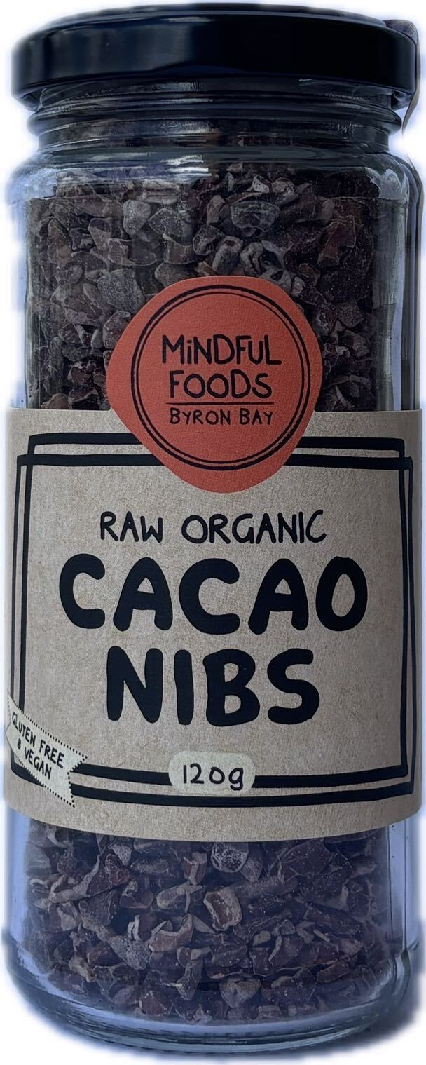 Mindful Foods - Cacao Nibs Organic Raw 120g