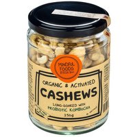 Mindful Foods - Cashews Organic & Activated 260g