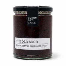 Byron Bay Jams - The Old Maid Strawberry and Black Pepper Jam 295g