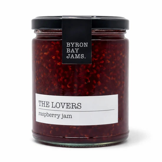 Byron Bay Jams - The Lovers Raspberry Jam 295g