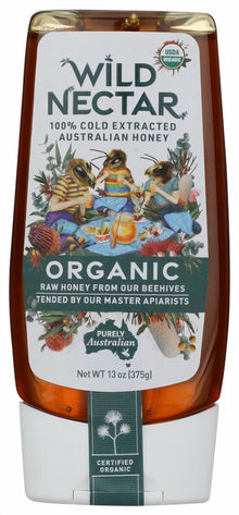 Wild Nectar - Raw Australian Honey Squeeze 375g