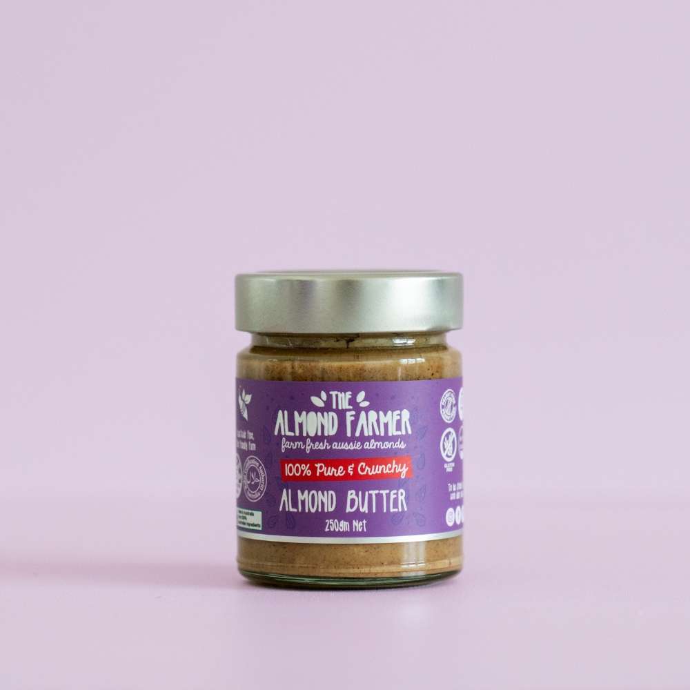 The Almond Farmer - 100% Pure & Crunchy Almond Butter 250g