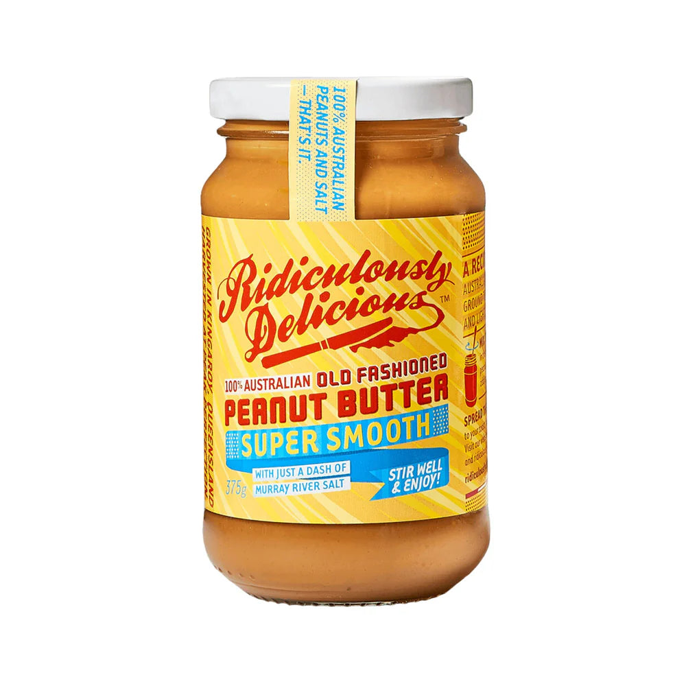 Ridiculously Delicious - Peanut butter Smooth 375g