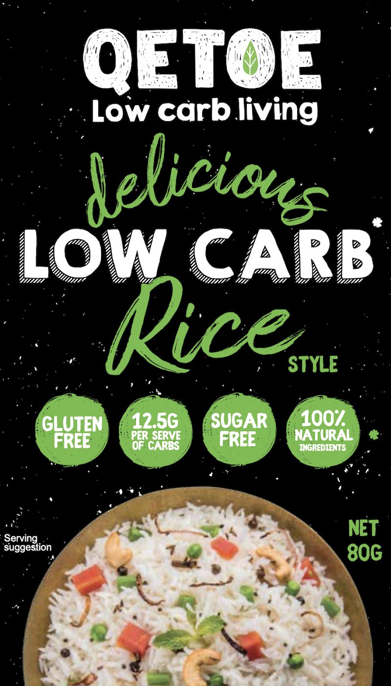 Qetoe - Rice 80g