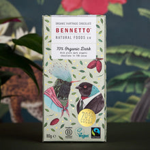 Bennetto Natural Foods - 70% Organic Dark 80g