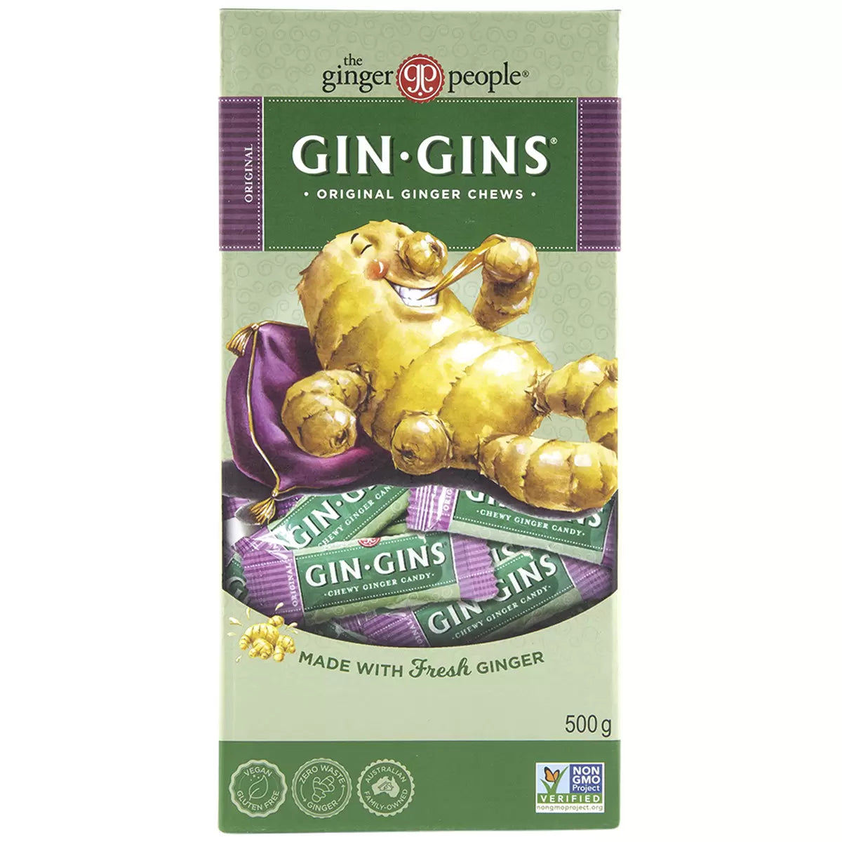 The Ginger People - Gin Gins Chewy Original Ginger 84g