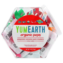 Yum Earth - Assorted lollipops counter tub 850g 850g