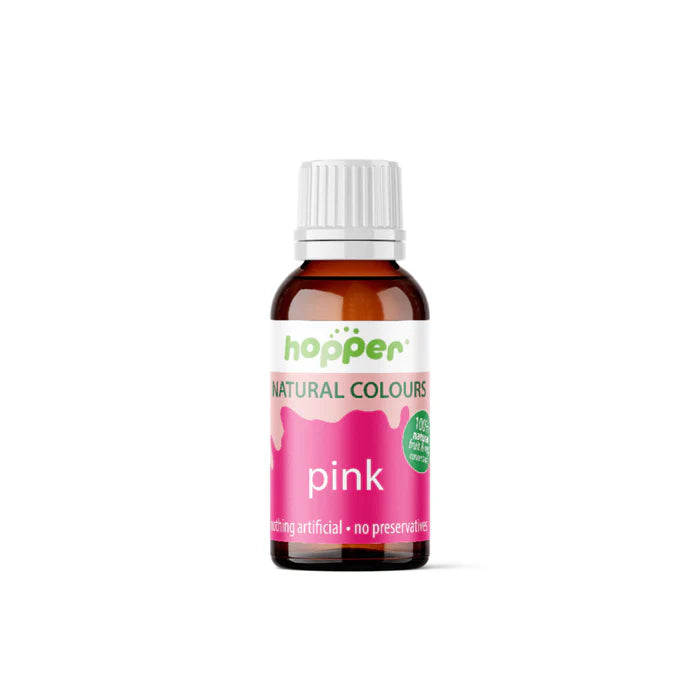 Hopper - Natural Colour Pink Food Dye 20g