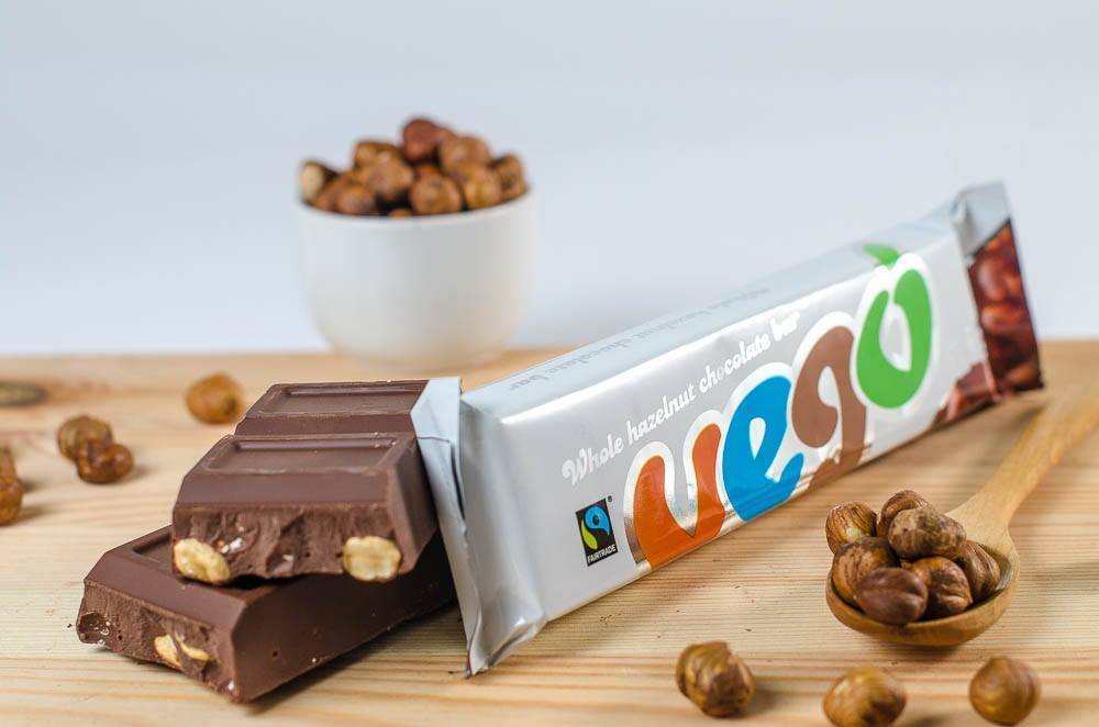 Vego - Hazelnut Choc Bar Mini 65g