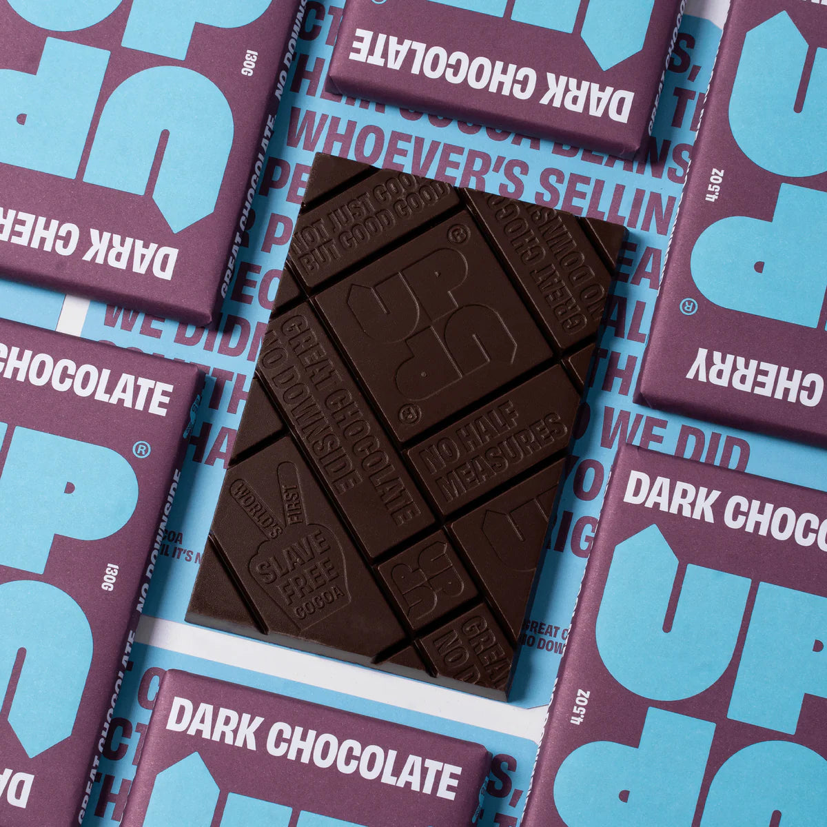 Up-up - Chocolate Dark Cherry Chocolate Bar 130g