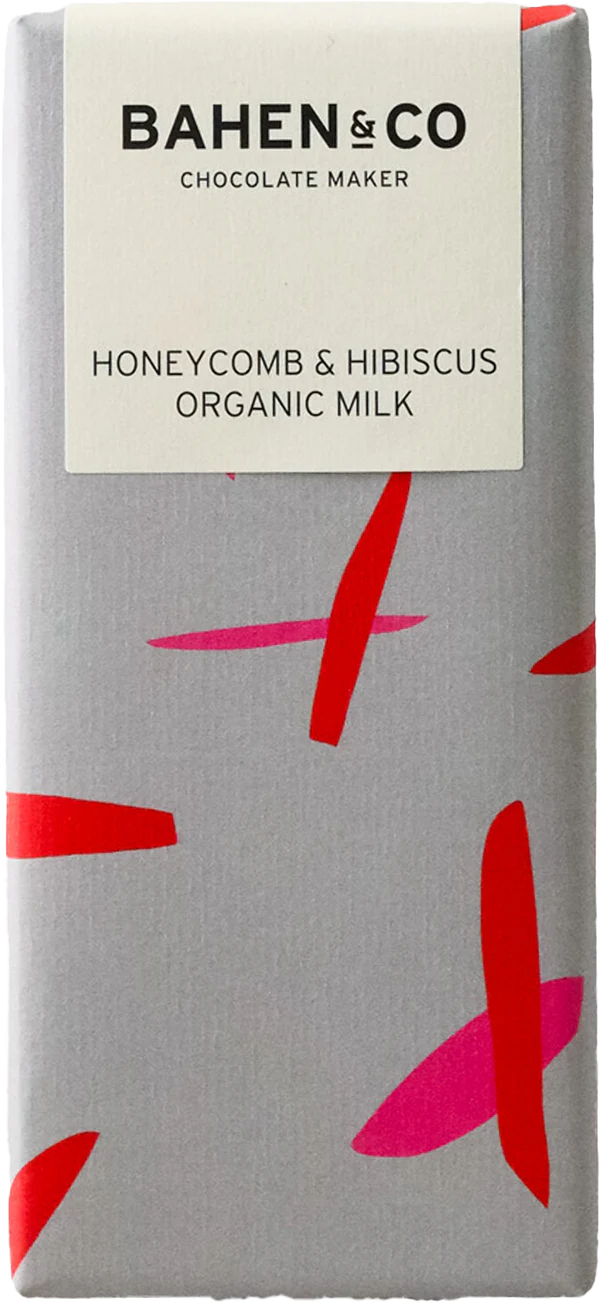 Bahen & Co - Chocolate Maker Honeycomb & Hibiscus Organic Milk