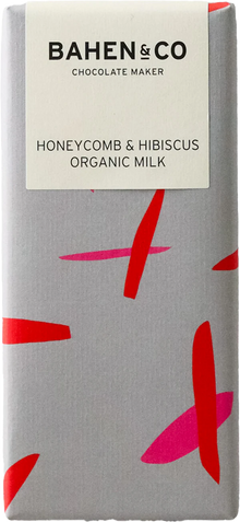 Bahen & Co - Chocolate Maker Honeycomb & Hibiscus Organic Milk