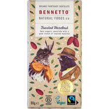 Bennetto - Toasted Hazelnut Chocolate 80g