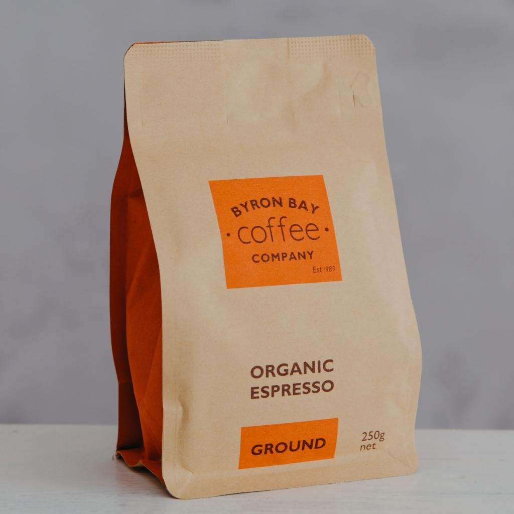 Byron Bay Coffee Company - Organic Ground Espresso 250g