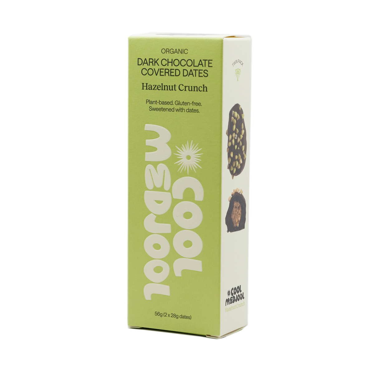 Cool Medjool - Hazelnut Crunch Dates Twin Pack 56g