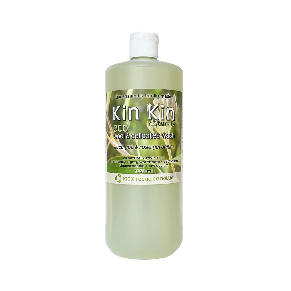 Kin Kin - Wool & Delicates Wash Eucalypt & Rose 1050ml