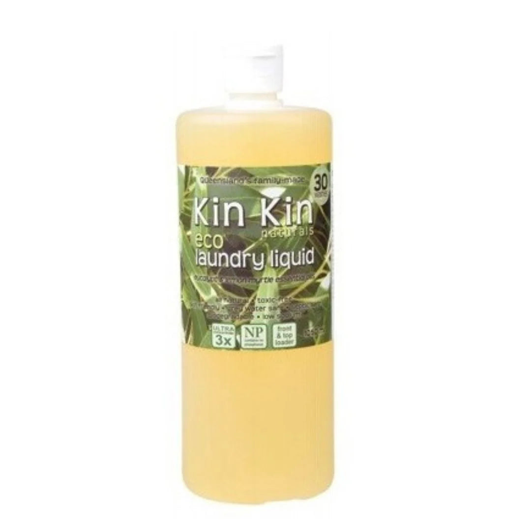 Kin Kin - Eucalyptus and lemon laundry liquid 1050ml