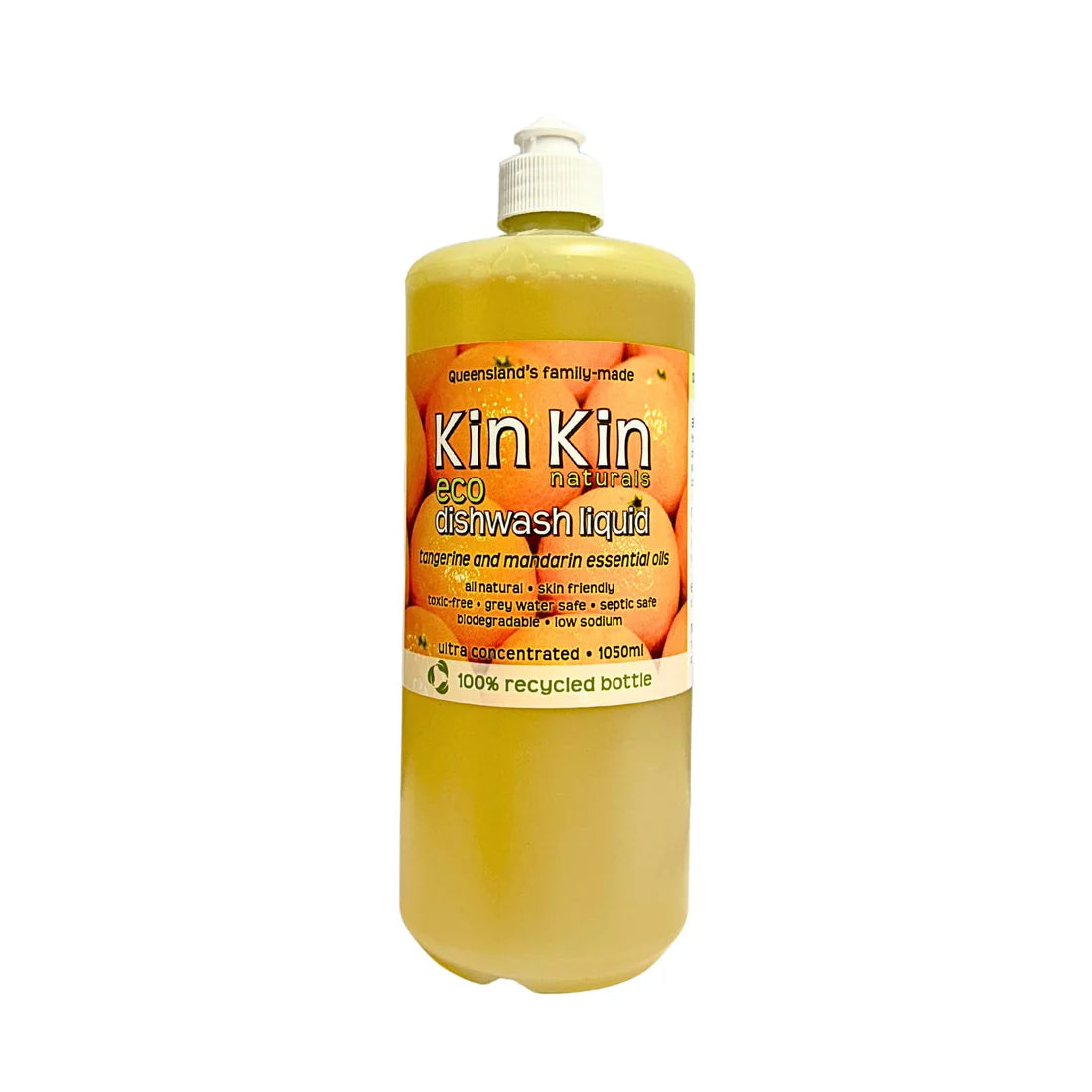Kin Kin - Dishwashing Liquid Tangerine 1050ml