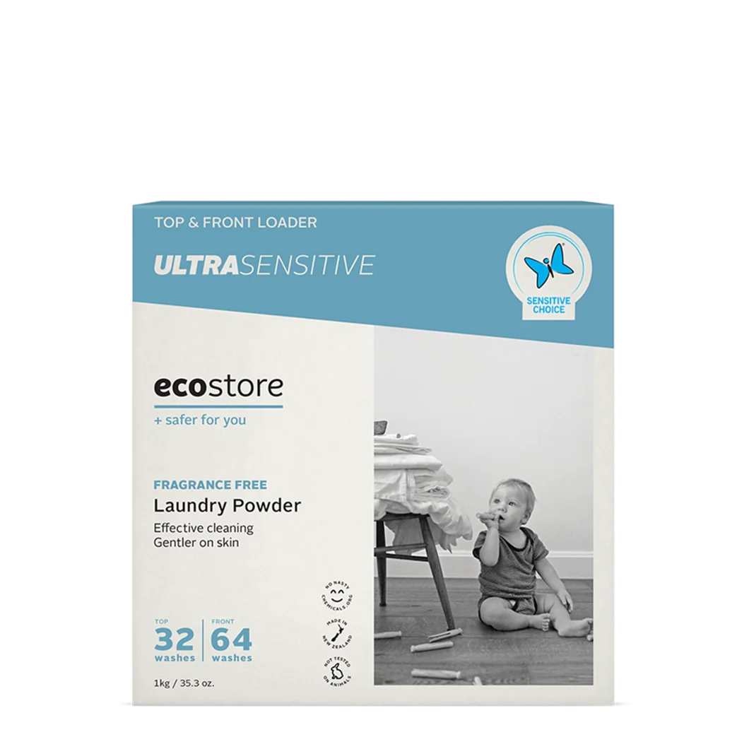 Ecostore - Ultra Sensitive Fragrance Free Laundry Powder 1kg