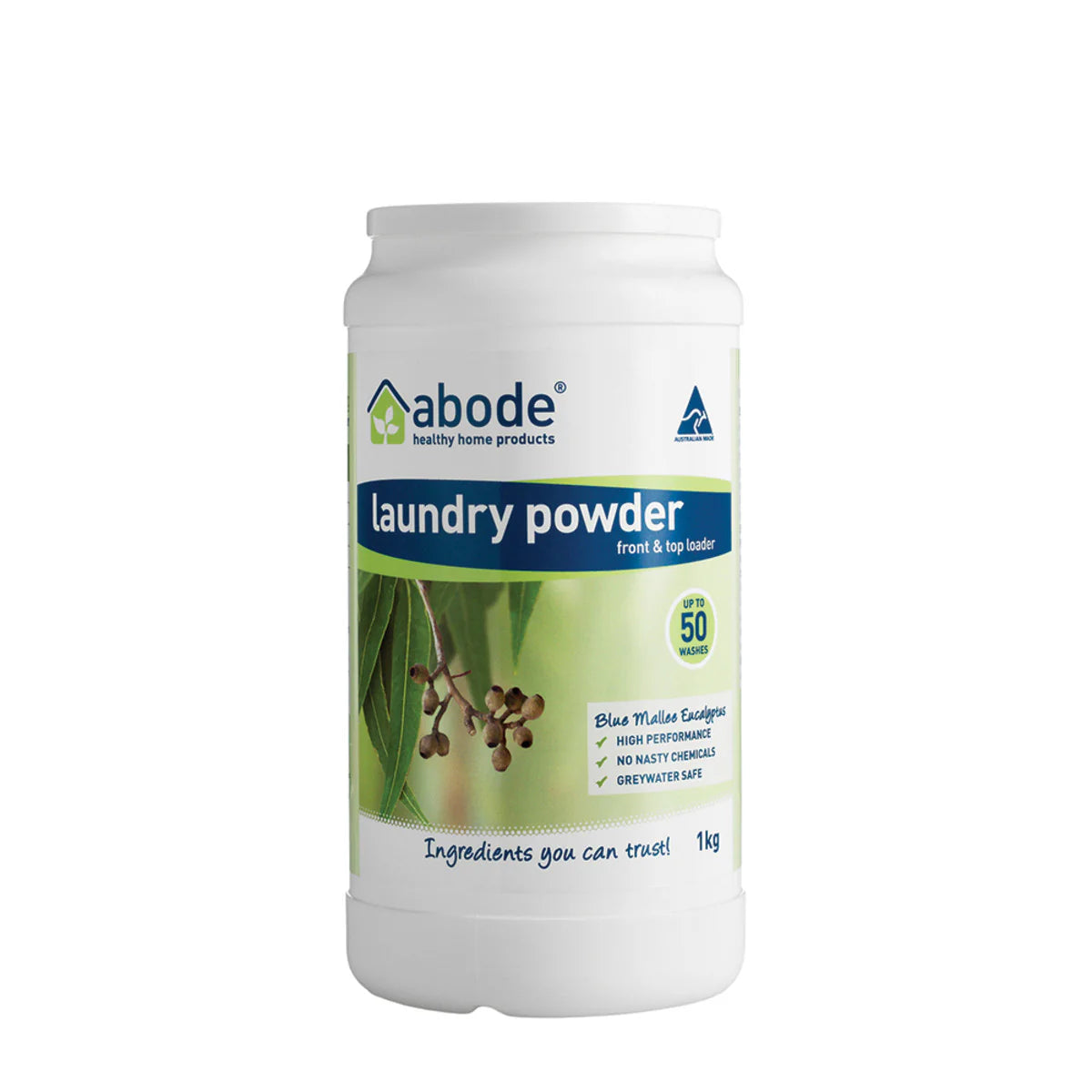 Abode - Laundry Powder Eucalyptus 1kg