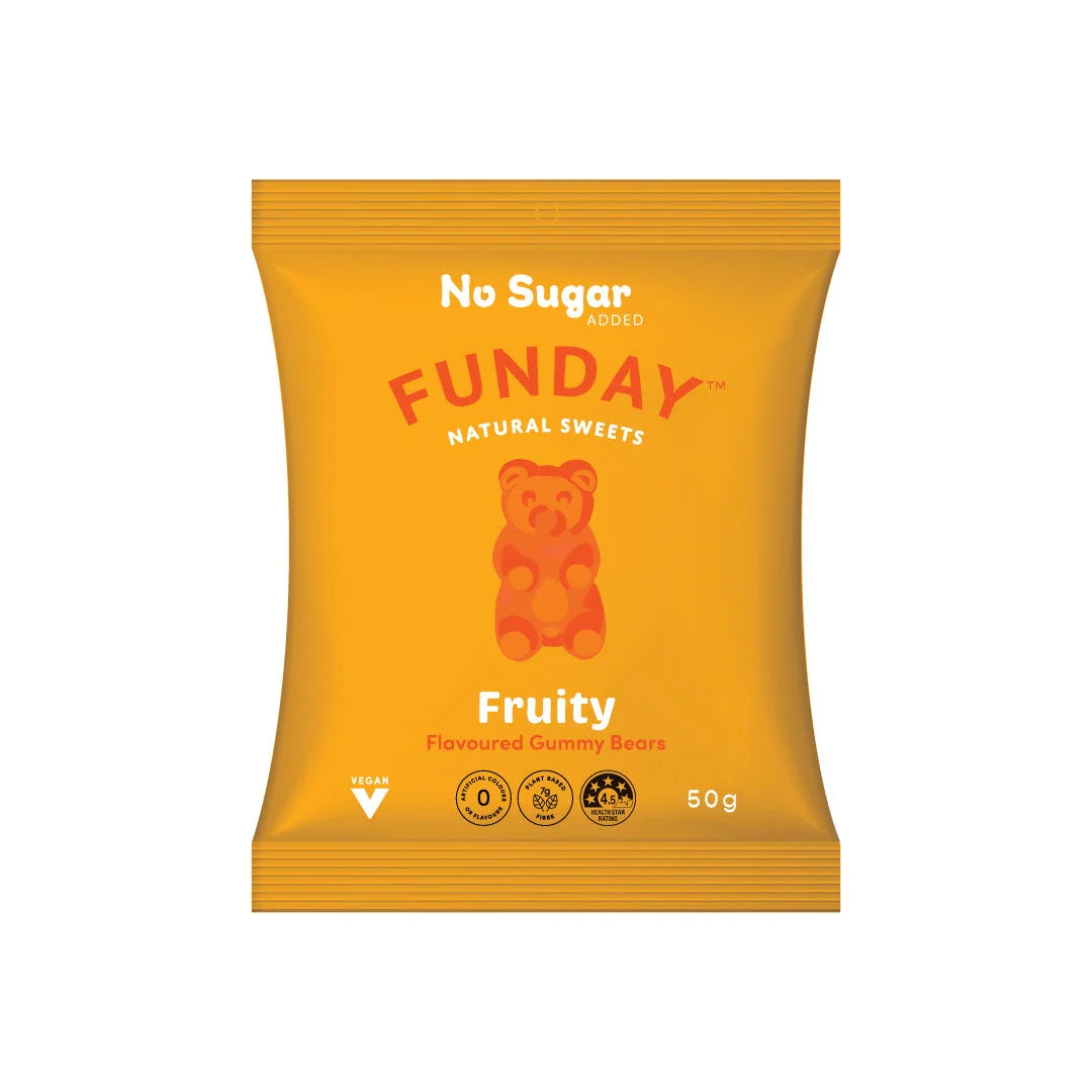 Funday - Fruity Gummy Bears 50g