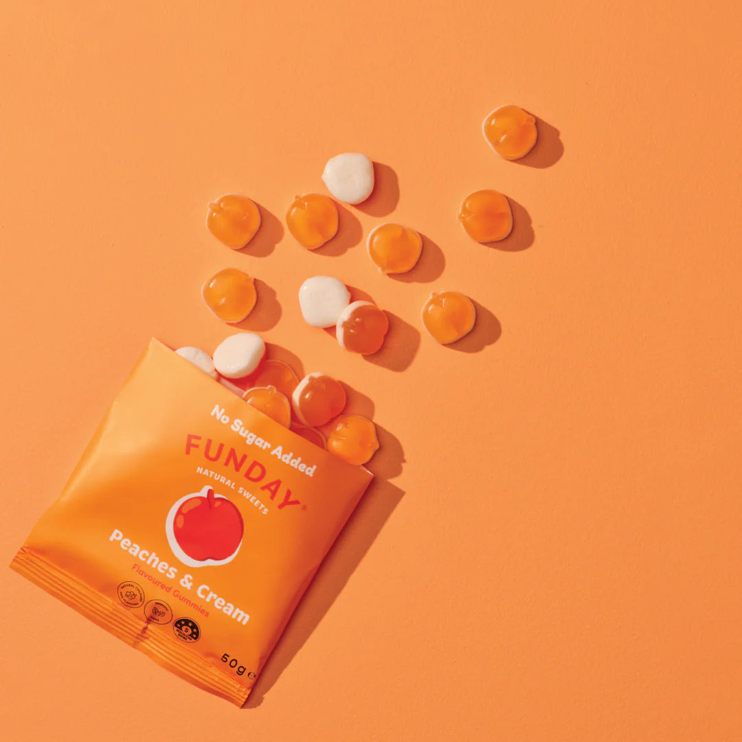 Funday - Peaches & Cream 50g
