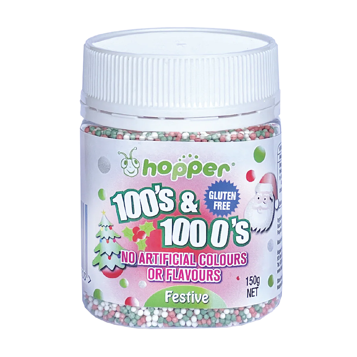 Hopper - 100s & 1000s Festive Gluten Free 150g