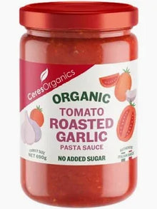 Ceres - Pasta Sauce Tomato Roasted Garlic 680g