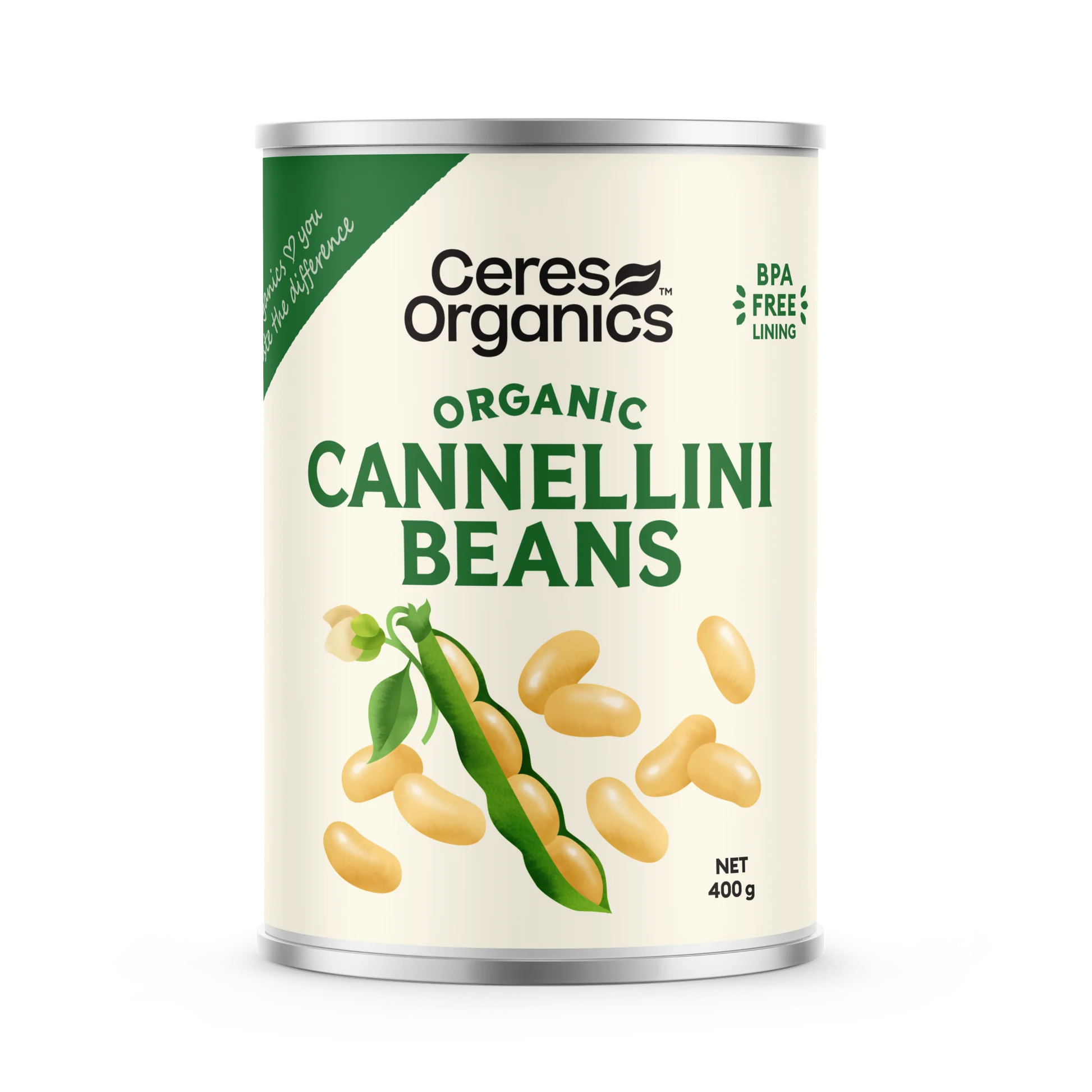 Ceres Organic - Cannellini Beans Can 400g