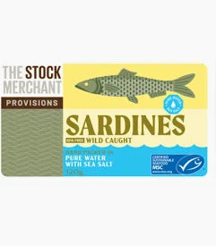 The Stock Merchant - Sardines In Pure Water With Sea Salt