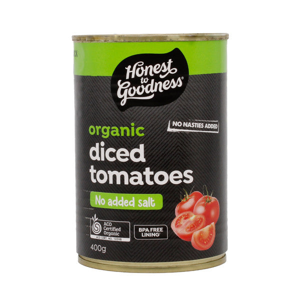 Honest To Goodness - Chopped Tomato Can 400g