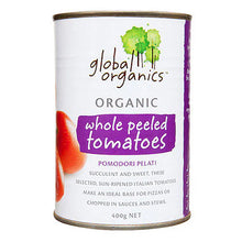 Global Organics - Tomatoes Whole Peeled Organic (canned) 400g