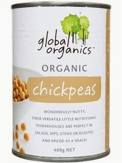 Global Organics - Chickpeas Organic (canned) 400g