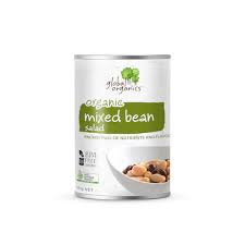 Global Organics - Beans Mixed Salad 400g