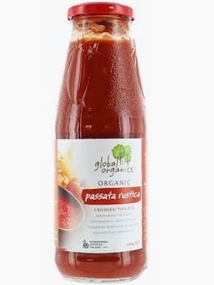 Global Organic - Tomato Crushed Rustica 680g