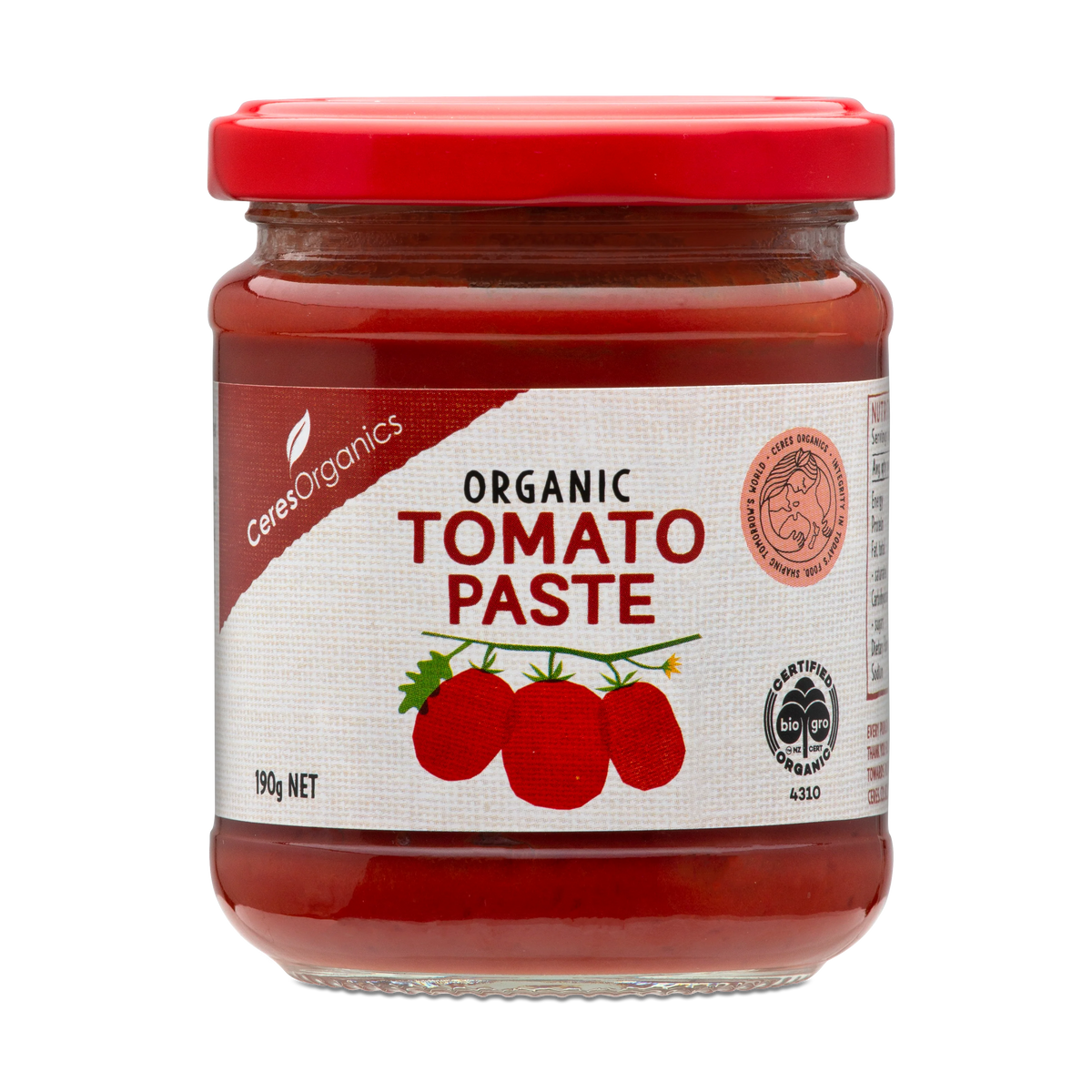 Ceres - Tomato Paste 190g