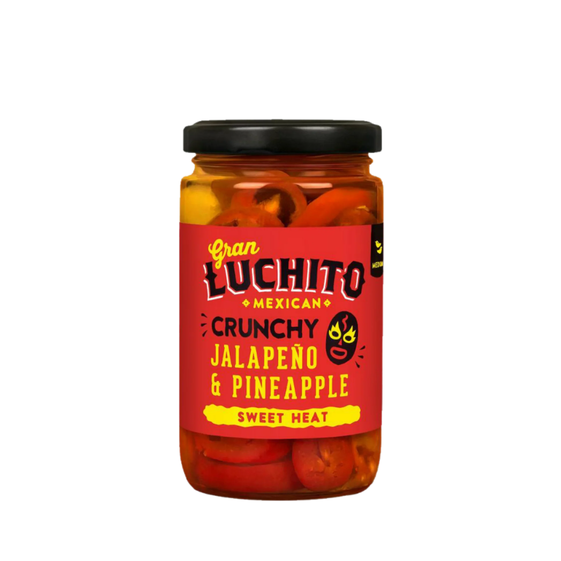Gran Luchito - Crunchy Jalepeno & Pineapple Sweet Heat 215g