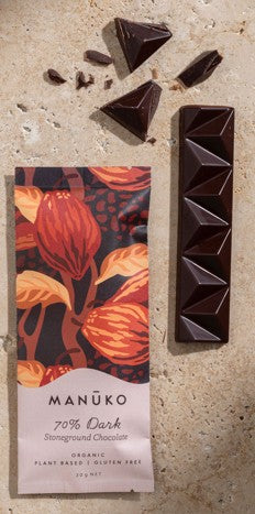 Manuko - Chocolate Bar Dark 70% 128g