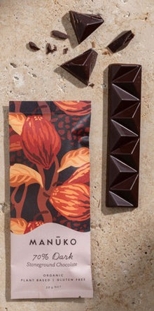 Manuko - Chocolate Bar Dark 70% 128g