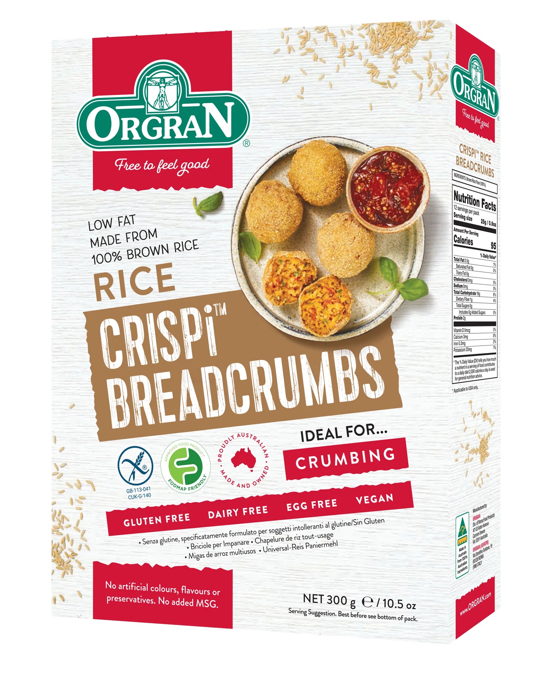 Orgran - All Purpose (rice) crumbs 300g