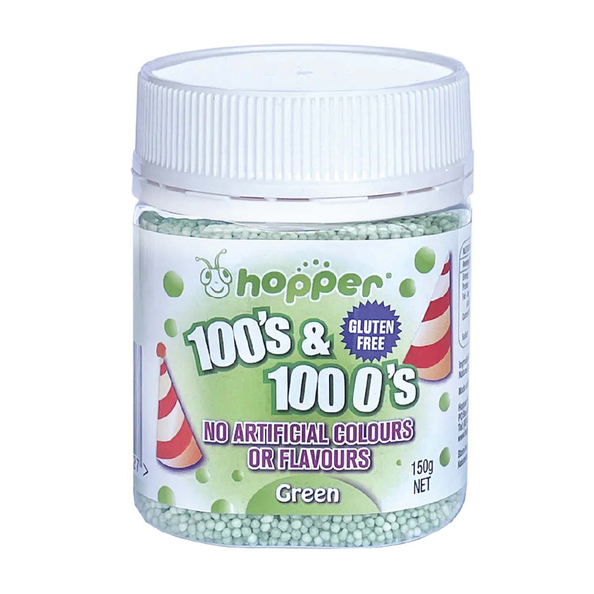 Hopper - 100s & 1000s Green Gluten Free 150g