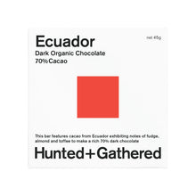 Hunted+Gathered - Ecuador Dark Choc 70% 45g